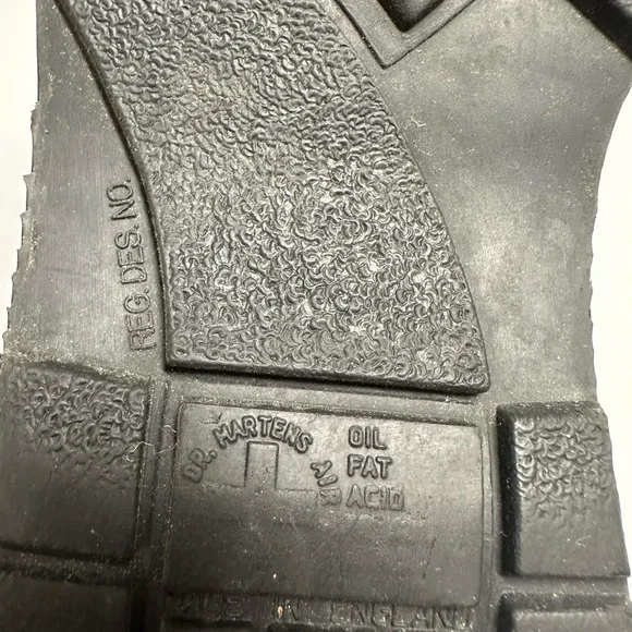 Vintage Dr. Martens Shoes Women’s Brown Leather Oxford with Thick Sole - Picture 9 of 9